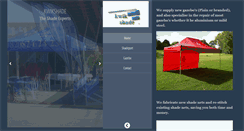 Desktop Screenshot of kwikshade.co.za